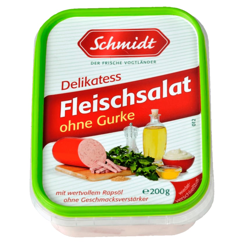 Schmidt Delikatess Fleischsalat ohne Gurke 200g